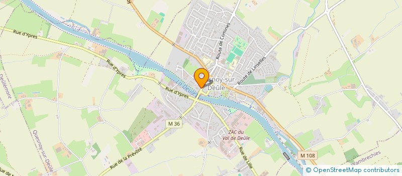 localisation de l'entreprise MONSIEUR MARC BEGHIN à QUESNOY-SUR-DEULE