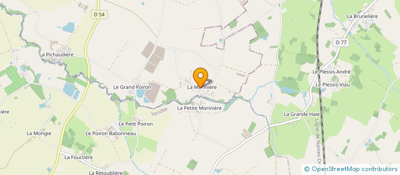 localisation de l'entreprise MONSIEUR MARC BEGOUEN DEMEAUX  SAINT-HILAIRE-DE-CLISSON