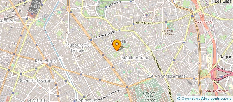 localisation de l'entreprise MONSIEUR MARC BEHAR à PARIS