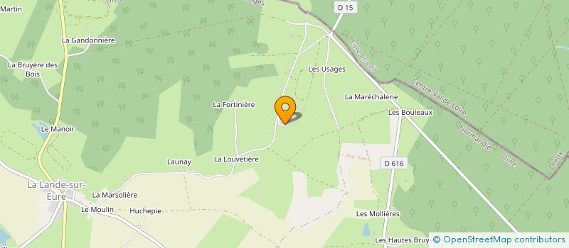 localisation de l'entreprise MONSIEUR MARC BELAND à LONGNY LES VILLAGES
