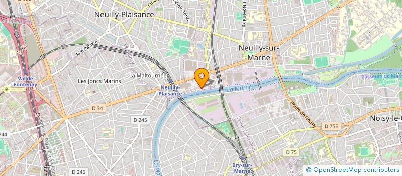 localisation de l'entreprise MONSIEUR MARC BELEMBERT à NEUILLY-PLAISANCE