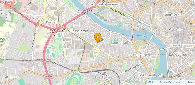 localisation de l'entreprise MONSIEUR MARC BELLANGER à TOULOUSE
