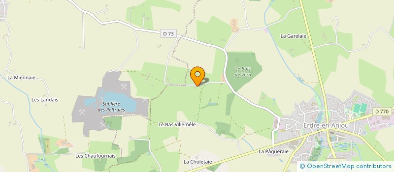 localisation de l'entreprise MONSIEUR MARC BELTRAN à ERDRE-EN-ANJOU