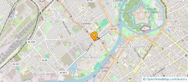 localisation de l'entreprise MONSIEUR MARC BELTRAND à LILLE