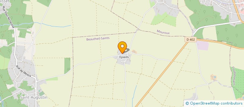 localisation de l'entreprise MONSIEUR MARC BEN ZAQUINE  BEAUTHEIL-SAINTS