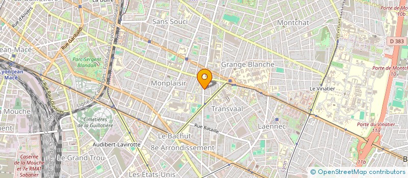 localisation de l'entreprise MONSIEUR MARC BENAMOU  LYON