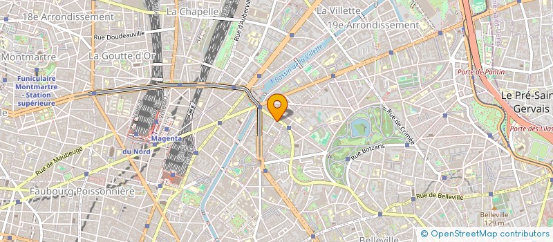 localisation de l'entreprise MONSIEUR MARC BENHAMOU  PARIS