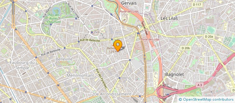 localisation de l'entreprise MONSIEUR MARC BENICHOU  PARIS