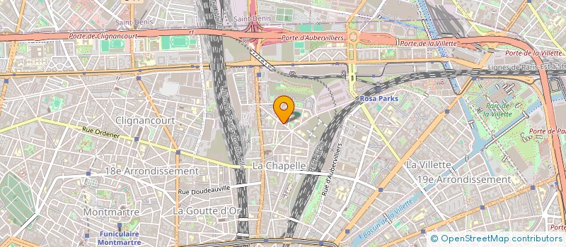 localisation de l'entreprise MONSIEUR MARC BENIER  PARIS