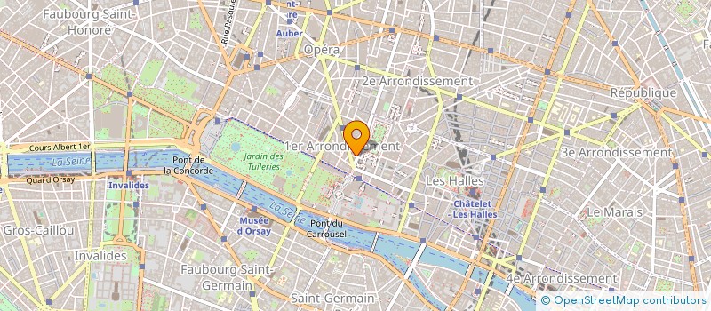 localisation de l'entreprise MONSIEUR MARC BENOUAICHE à PARIS