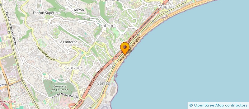 localisation de l'entreprise MONSIEUR MARC BENSABAT  NICE