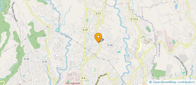 localisation de l'entreprise MONSIEUR MARC BERNARD  FORT-DE-FRANCE