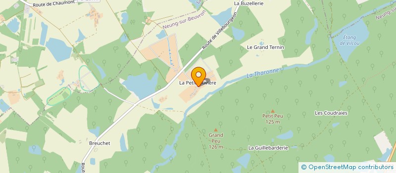 localisation de l'entreprise MONSIEUR MARC BERRUE à NEUNG SUR BEUVRON