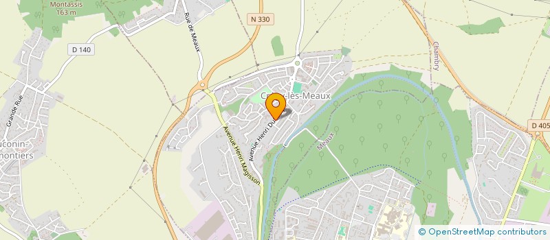 localisation de l'entreprise MONSIEUR MARC BERTAUX  CREGY-LES-MEAUX