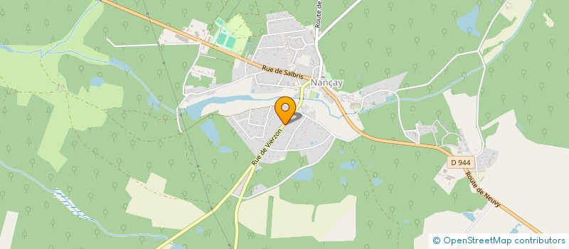 localisation de l'entreprise MONSIEUR MARC BERTEAUX  NANCAY