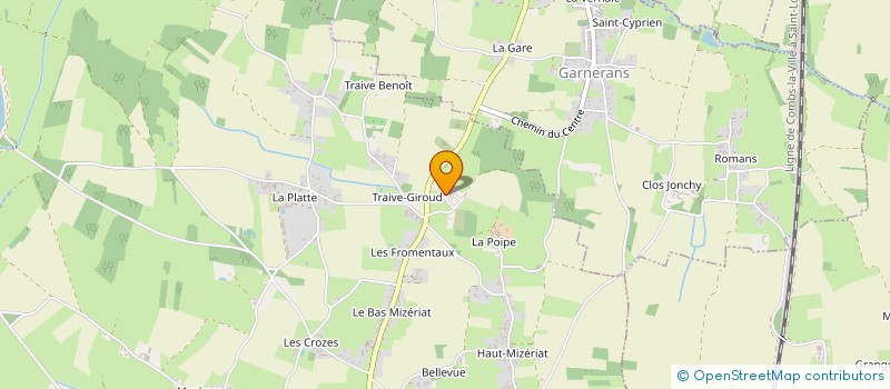 localisation de l'entreprise MONSIEUR MARC BERTHIER à SAINT-DIDIER-SUR-CHALARONNE