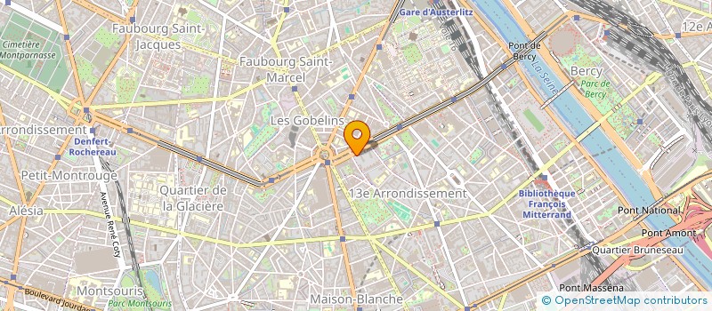 localisation de l'entreprise MONSIEUR MARC BERTRAND  PARIS