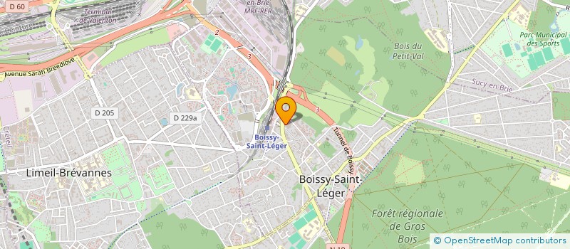 localisation de l'entreprise MONSIEUR MARC BERTRAND à BOISSY-SAINT-LEGER
