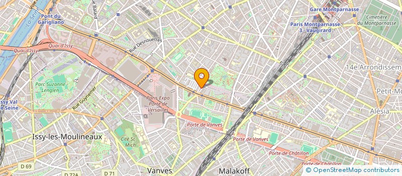 localisation de l'entreprise MONSIEUR MARC BESSON  PARIS