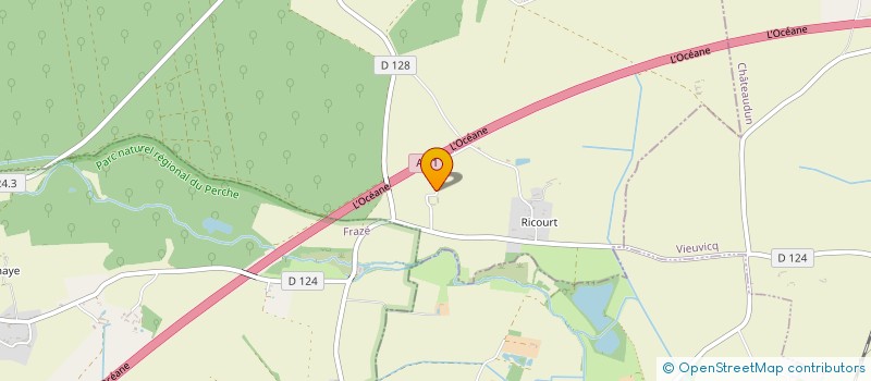 localisation de l'entreprise MONSIEUR MARC BETRON  MONTIGNY LE CHARTIF