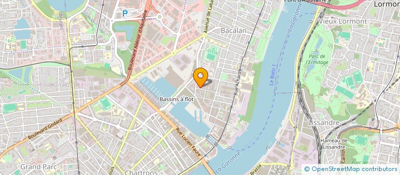 localisation de l'entreprise MONSIEUR MARC BEUCHER  BORDEAUX