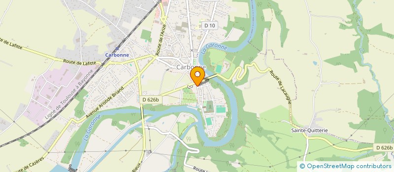 localisation de l'entreprise MONSIEUR MARC BEUGNIES  CARBONNE