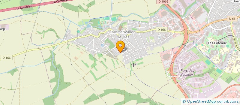 localisation de l'entreprise MONSIEUR MARC BIEBER  MORSCHWILLER-LE-BAS