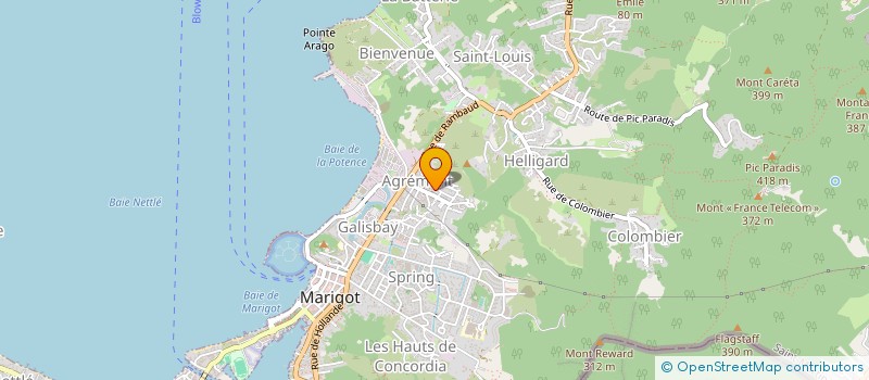 localisation de l'entreprise MONSIEUR MARC BIENNE à SAINT MARTIN