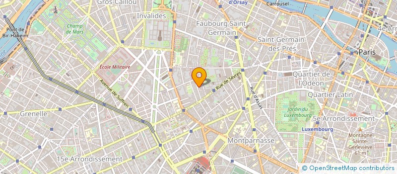 localisation de l'entreprise MONSIEUR MARC BIENVENISTE à PARIS
