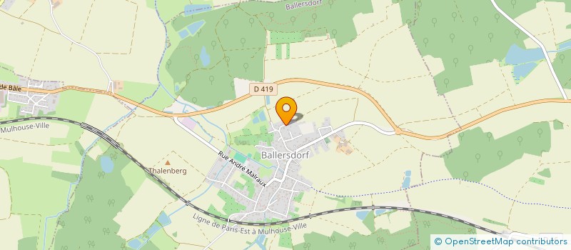 localisation de l'entreprise MONSIEUR MARC BIHL  BALLERSDORF