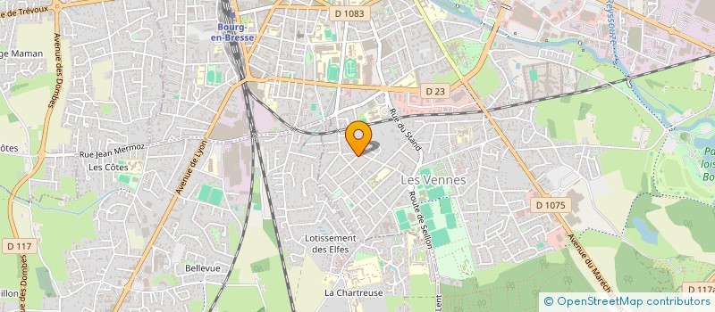 localisation de l'entreprise MONSIEUR MARC BILLOUD à BOURG-EN-BRESSE