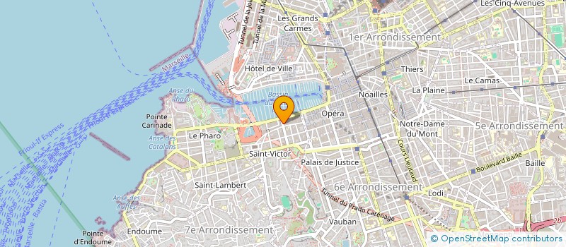 localisation de l'entreprise MONSIEUR MARC BINISTI à MARSEILLE