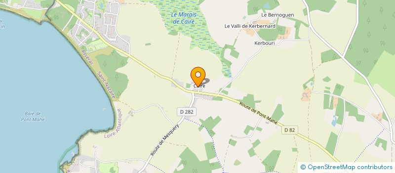 localisation de l'entreprise MONSIEUR MARC BISCIGLIA à HERBIGNAC