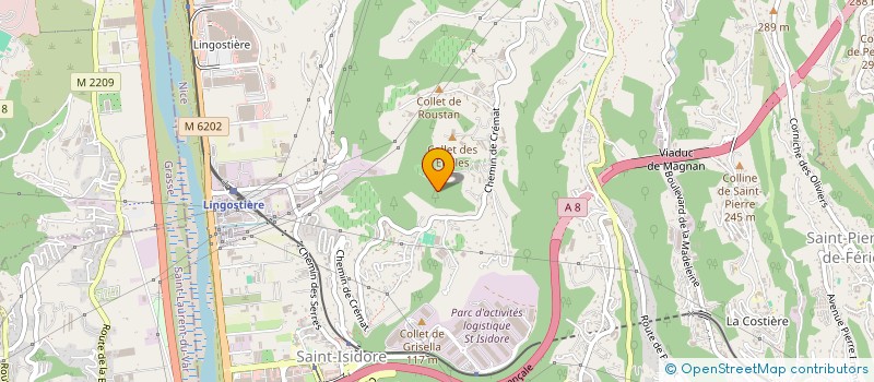 localisation de l'entreprise MONSIEUR MARC BLAISE  NICE