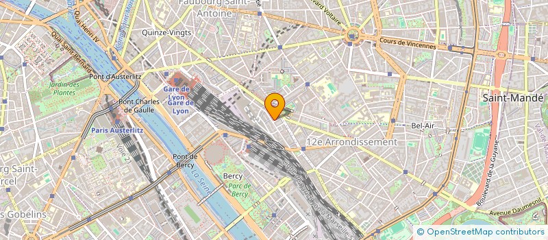 localisation de l'entreprise MONSIEUR MARC BLANCHI  PARIS