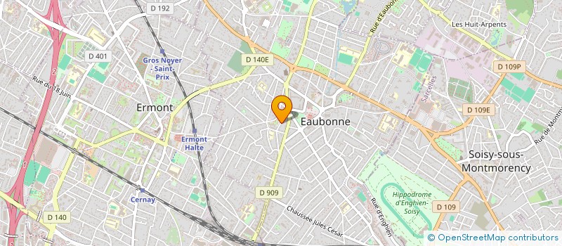 localisation de l'entreprise MONSIEUR MARC BLONDEAU à EAUBONNE