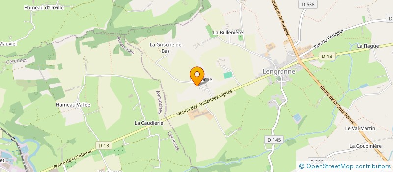 localisation de l'entreprise MONSIEUR MARC BLONDEL  GAVRAY-SUR-SIENNE