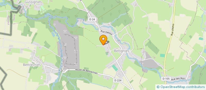 localisation de l'entreprise MONSIEUR MARC BOEN  BELLIGNIES