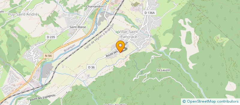 localisation de l'entreprise MONSIEUR MARC BOERAEVE  VILLAR-SAINT-PANCRACE