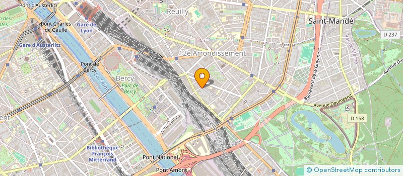 localisation de l'entreprise MONSIEUR MARC BOGDANOVITCH  PARIS