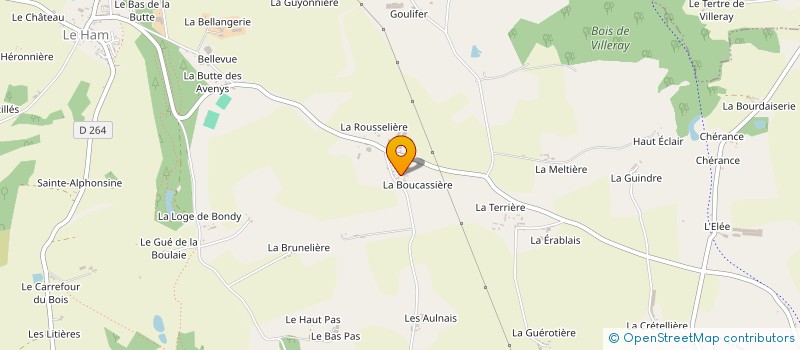 localisation de l'entreprise MONSIEUR MARC BOISTIERE à LE HAM