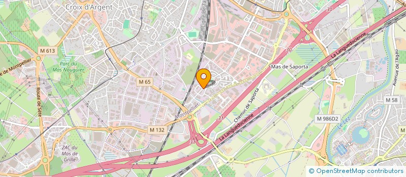 localisation de l'entreprise MONSIEUR MARC BOLLON à MONTPELLIER