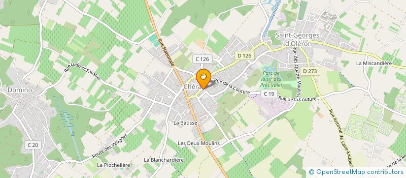localisation de l'entreprise MONSIEUR MARC BON à SAINT-GEORGES-D'OLERON