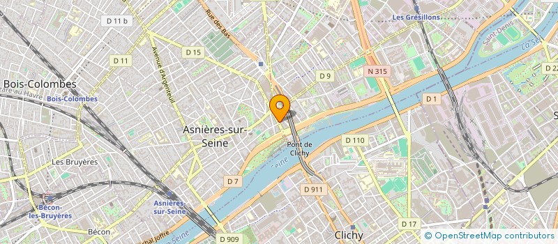 localisation de l'entreprise MONSIEUR MARC BONIFACE  ASNIERES-SUR-SEINE