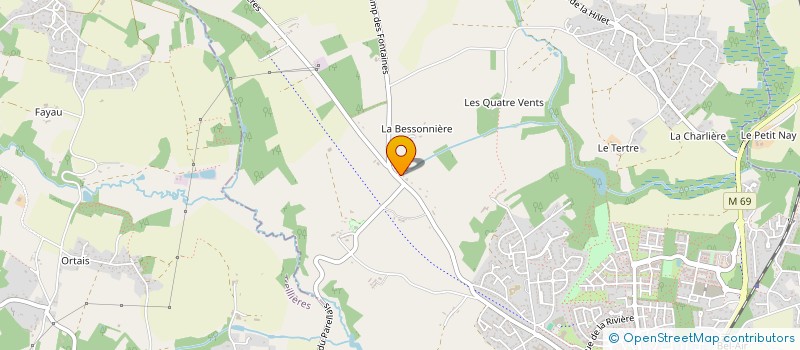 localisation de l'entreprise MONSIEUR MARC BONNEAU à CHAPELLE-SUR-ERDRE (LA)