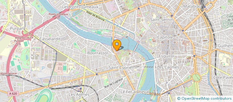 localisation de l'entreprise MONSIEUR MARC BONNEFOY à TOULOUSE