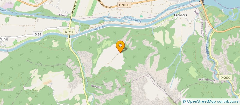 localisation de l'entreprise MONSIEUR MARC BONNENFANT  ROCHEBRUNE