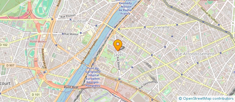 localisation de l'entreprise MONSIEUR MARC BONNET à PARIS