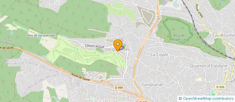 localisation de l'entreprise MONSIEUR MARC BONNET  NIMES