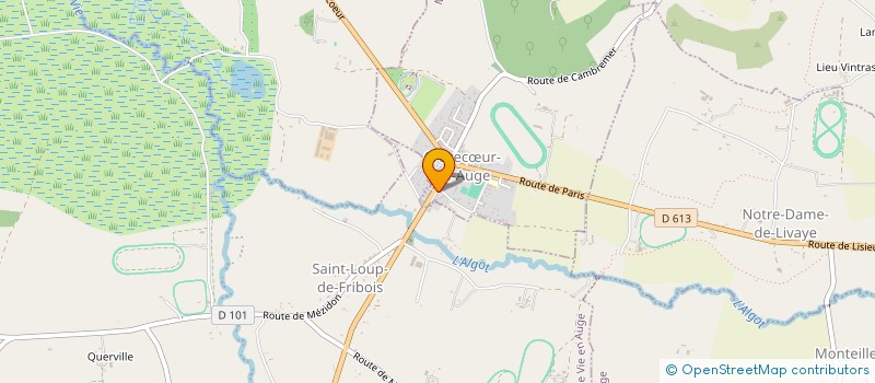 localisation de l'entreprise MONSIEUR MARC BONNETON  RUMESNIL